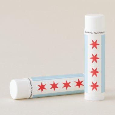 Chicago Flag Lip Balm