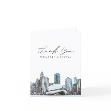 Chicago Photo Downtown Bean Blank Thank You