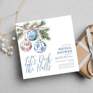 Chinoiserie Deck the Halls Christmas
