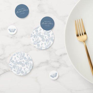 Chinoiserie Floral French Blue  Confetti
