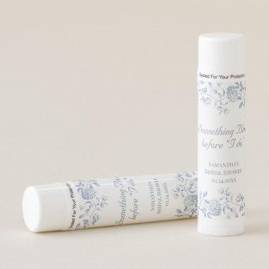 Chinoiserie Floral Something Blue  Lip Balm