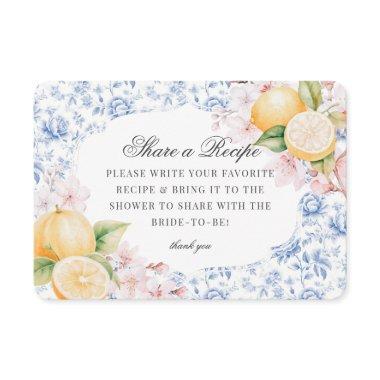 Chinoiserie Lemon Tea  Share a Recipe Enclosure