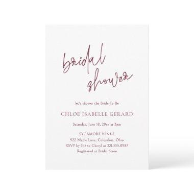 Chloe Raspberry Elegant