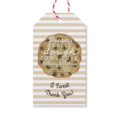 Chocolate Chip Cookie Wedding Treats Dreams Dough Gift Tags