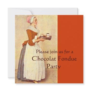 CHOCOLATE FONDUE DINNER PARTY