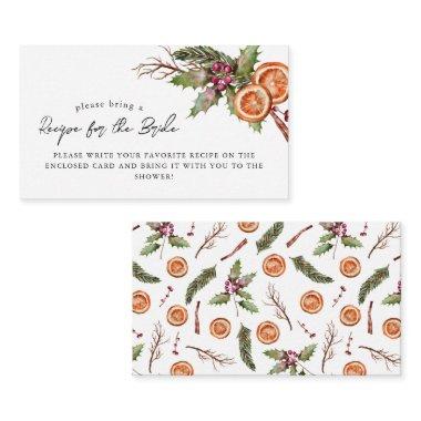 Christmas  Recipe Request  Enclosure