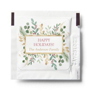Christmas party favors hand sanitizer packets