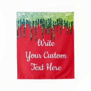 Christmas Party Photo Booth Backdrop Holiday Drop