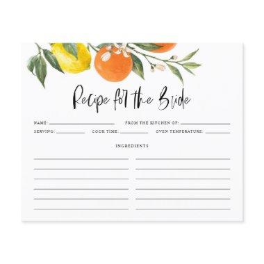 Citrus Botanical Summer  Recipe