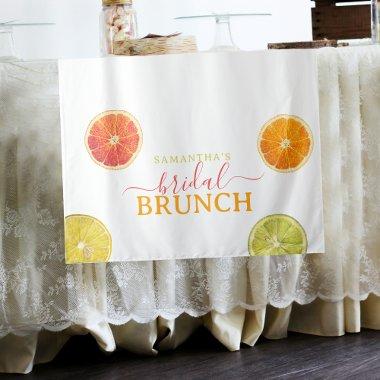 Citrus Bridal Brunch Lemon Orange  Tapestry