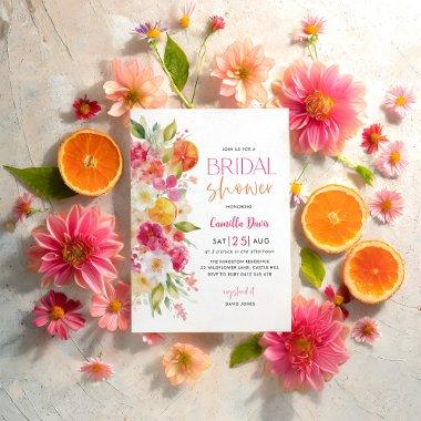 Citrus , Bright Floral Mediterranean