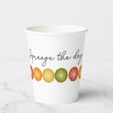 Citrus Fruit Paper Cup