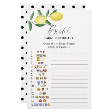 Citrus lemon -  emoji pictionary game