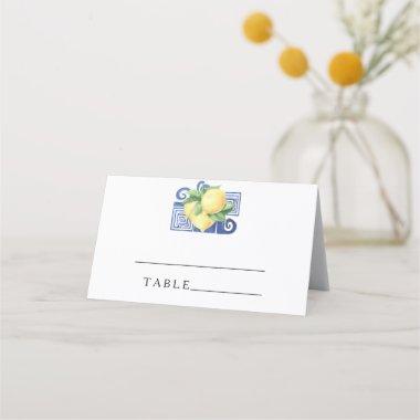 Citrus lemon - wedding place Invitations