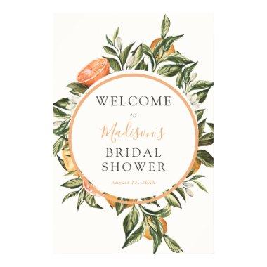 Citrus Main Squeeze  Welcome Sign