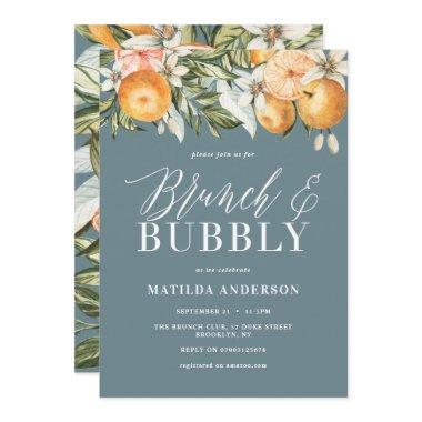 Citrus, orange  brunch & bubbly