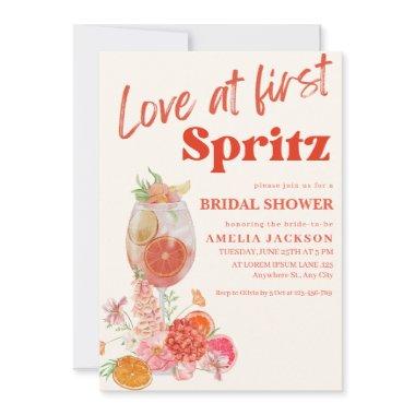 Citrus orange love at first spritz