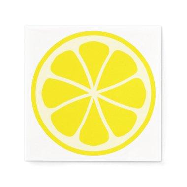 Citrus Party Lemon Napkins
