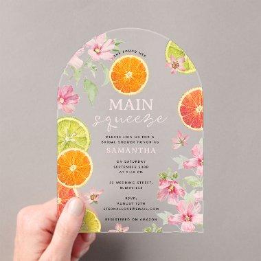 Citrus Pink Main Squeeze  Brunch Acrylic