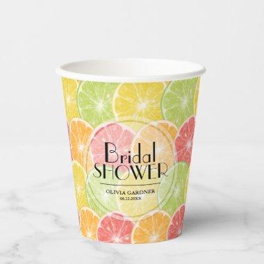 Citrus Slices  Paper Cups