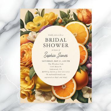 Citrus Vibrant Bloom Cottagecore  Post