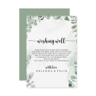 Classic Eucalyptus Foliage Wedding Wishing Well Enclosure
