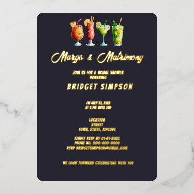 classic golden margs and matrimony  foil