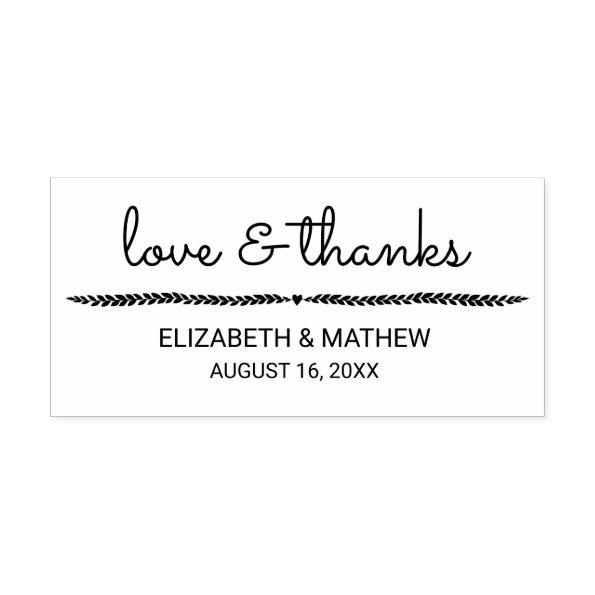 Classic Thank You Self-inking Stamp