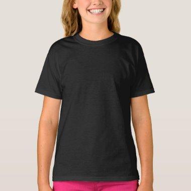 Classic Timeless Traditional Black Solid Color T-Shirt