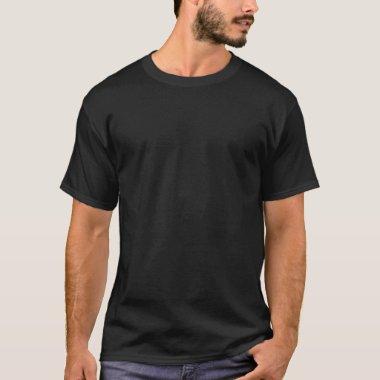 Classic Timeless Traditional Black Solid Color T-Shirt