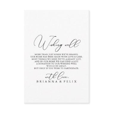 Classy Chic Minimalist Wedding Wishing Well Enclosure