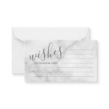 Classy Marble Wedding Advice and Wishes