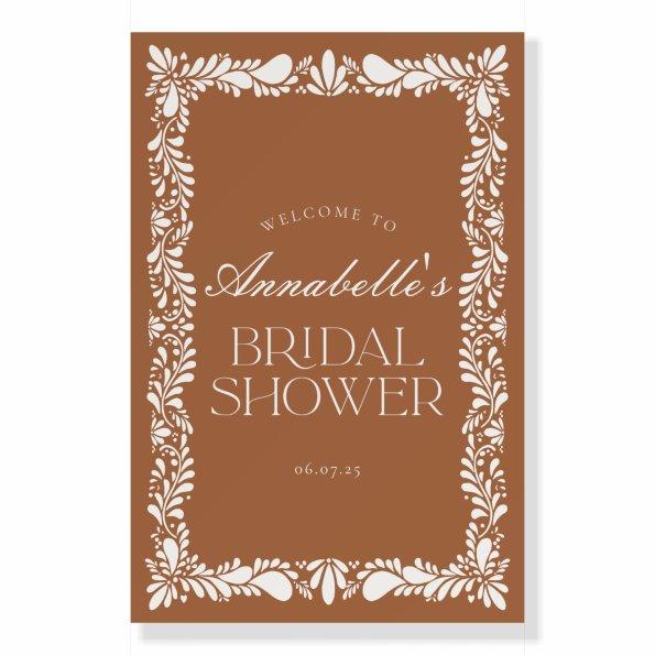 Clay Talavera Tile Fiesta  Welcome Foam Board