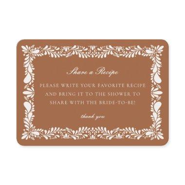 Clay Talavera Tile Share Recipe  Insert