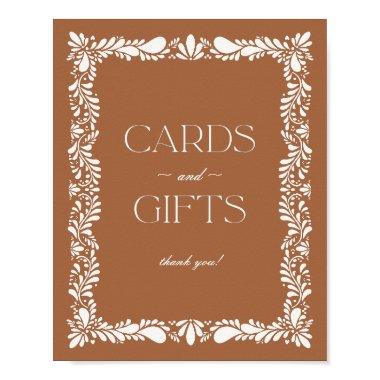 Clay Talavera Tile Spanish  and Gifts Sign