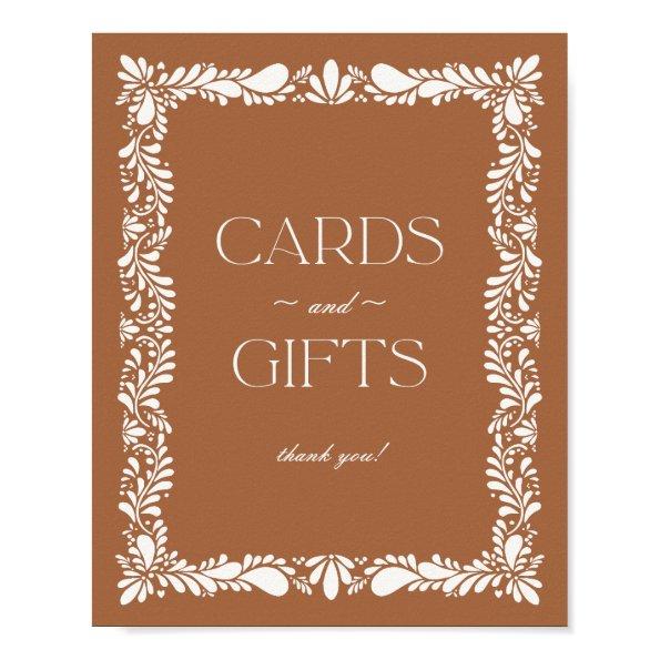 Clay Talavera Tile Spanish  and Gifts Sign