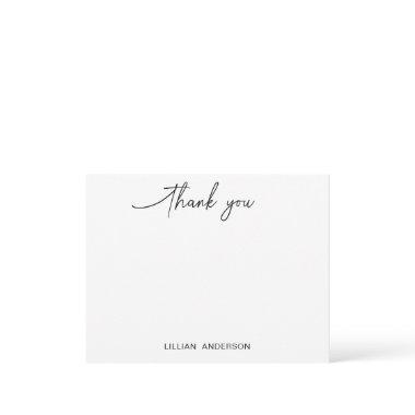 Clean and Chic Handwritten Script Swash Note