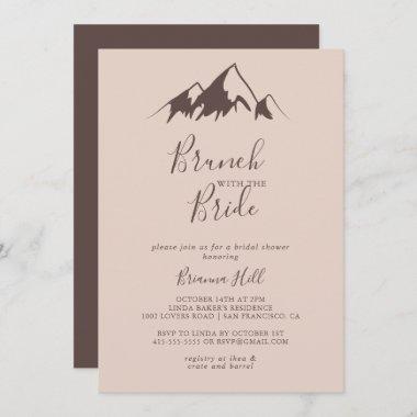 Clear Mountain Brunch with the Bride Shower Invitations