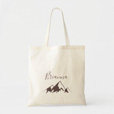 Clear Mountain Country Bridesmaid Tote Bag