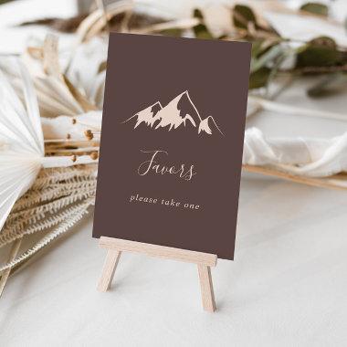 Clear Mountain Country Favors Sign