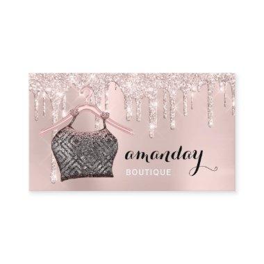 Cloth Hanger Dress Fashion Shop Rose QR CODE Business