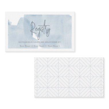 Cloud 9 Blue Sky Bridal Shower Gift Registry Enclosure Invitations