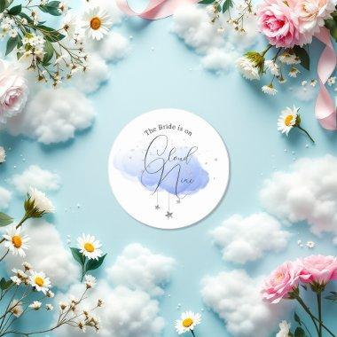Cloud 9  Classic Round Sticker