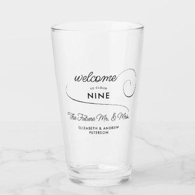 Cloud 9 Pastel Blue Elegant Simple  Glass