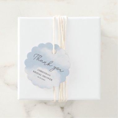 Cloud 9 Watercolor  Favor Tags