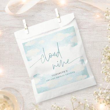 Cloud Nine Blue and White  dreamy Favor Bag