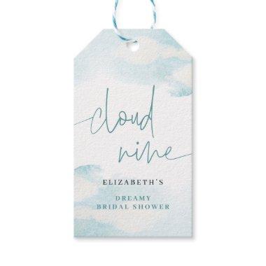Cloud Nine Blue and White  dreamy Gift Tags