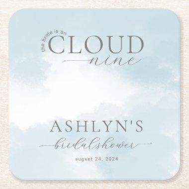 Cloud Nine  Paper Coaster