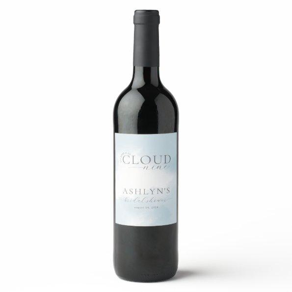 Cloud Nine  Wine Label