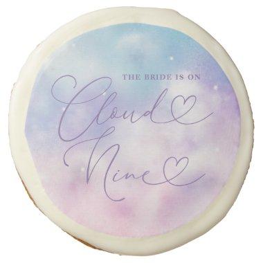 Cloud Nine Dreamy Sky Bridal Shower Sugar Cookie